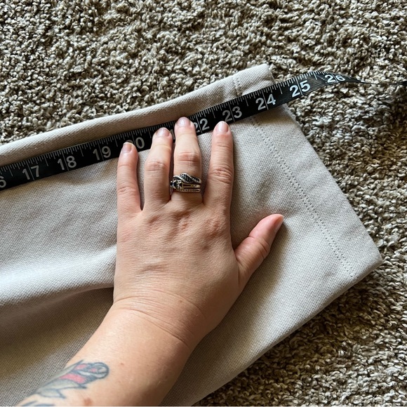 Nike Barrel Leg Sweatpants - Light Tan - Picture 10 of 10